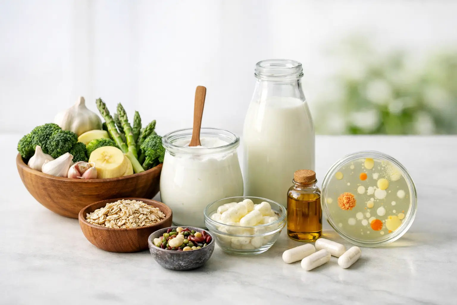 Prebiotics Probiotics and Postbiotics Benefits