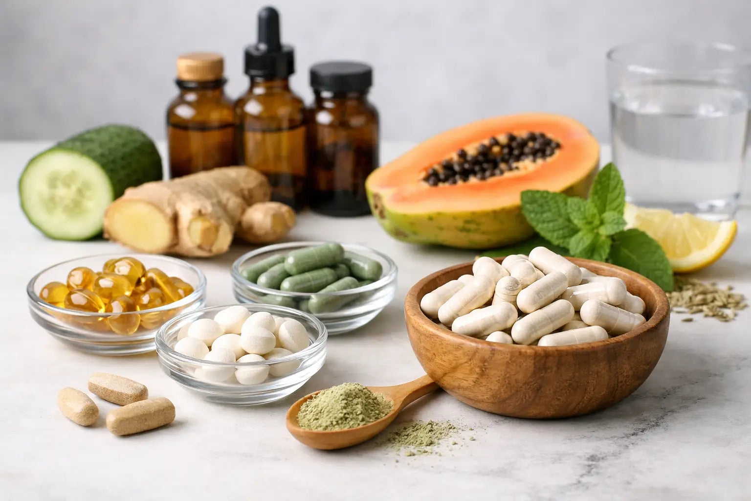 7 Supplements for Bloating Relief That Make Sense