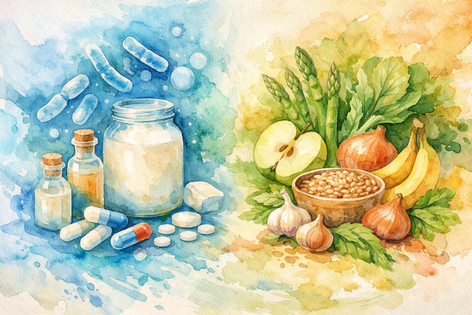 What Is Better to Take: Probiotics or Prebiotics?