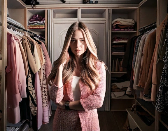 Woman understanding estrobolome and gut-hormone connection