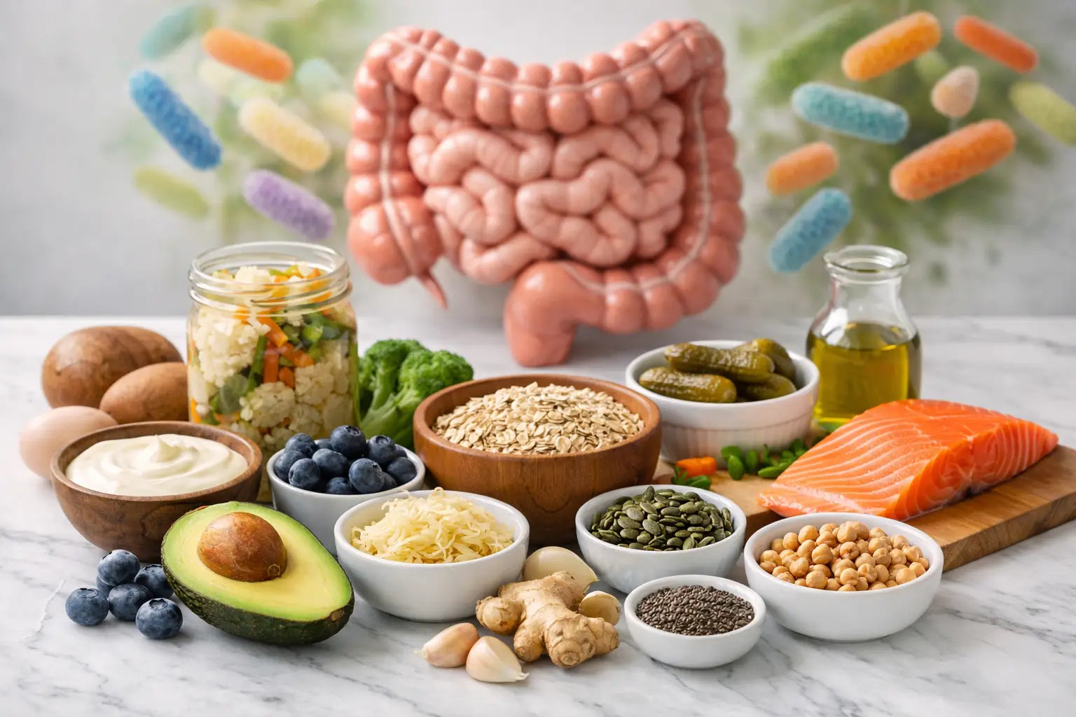 12 Healthy Gut Microbiome Foods to Eat